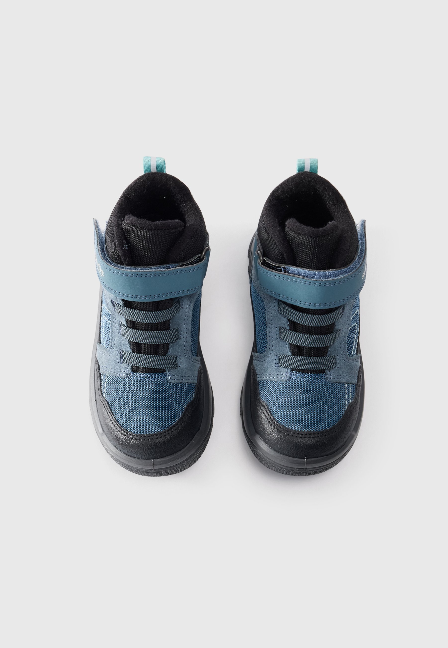 Superfit MARS UNISEX - Winterlaarzen - blauw/lichtgroen