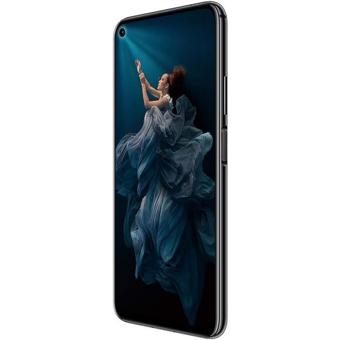 Smartphone HONOR 20, 6 GB di RAM, 128 GB di memoria interna, display Full Screen da 6,26 pollici, quadrupla fotocamera AI da 48 MP e fotocamera frontale integrata da 32 MP, doppia SIM.