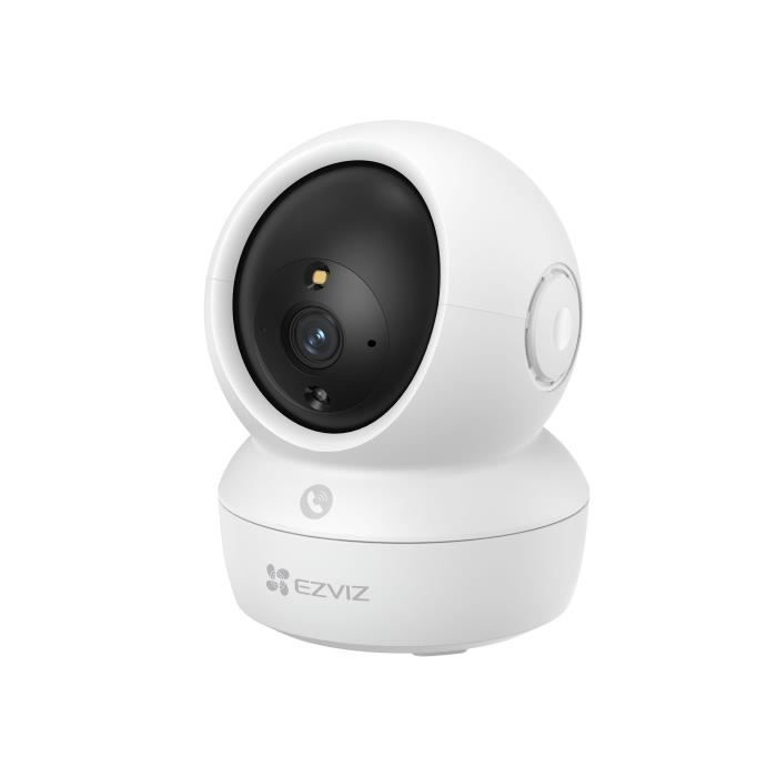 Cámara de interior EZVIZ H6c 2K con rotación de 340°, detección por IA, visión nocturna a color y llamadas bidireccionales.