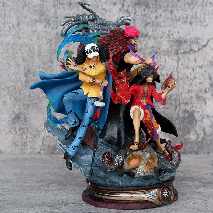 Figura - Luffy Trafalgar - 20 cm - PVC - Anime One Piece