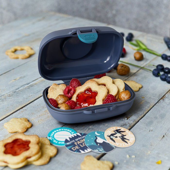 Fiambrera - MONBENTO - Caja hermética para aperitivos - MB Gram Wolf