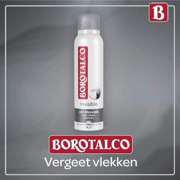 Nevidni deodorant v spreju Borotalco 150 ml