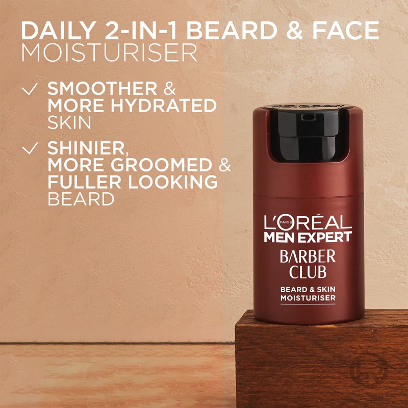 L'Oréal Paris Men Expert Barber Club vlažilna krema za obraz in brado