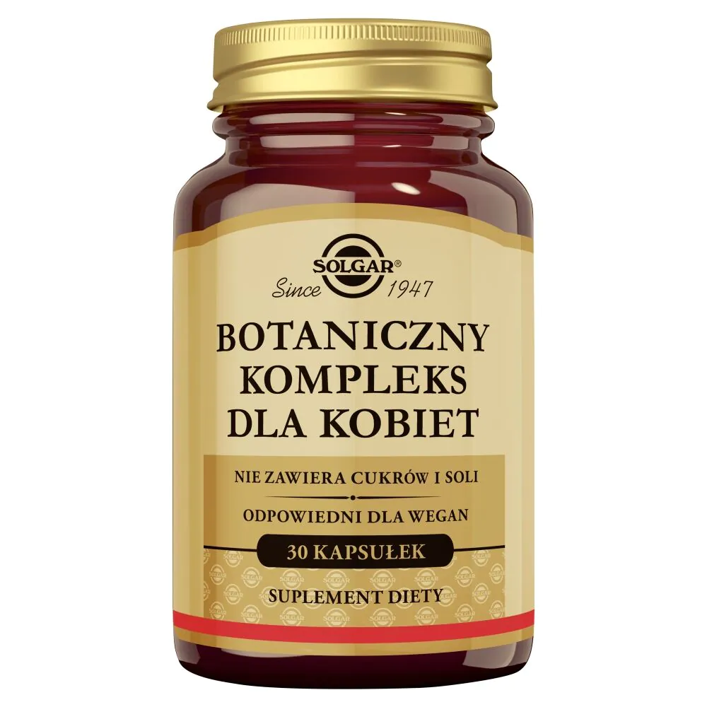 Solgar Botaniczny kompleks dla kobiet witaminy i minerały kapsułki