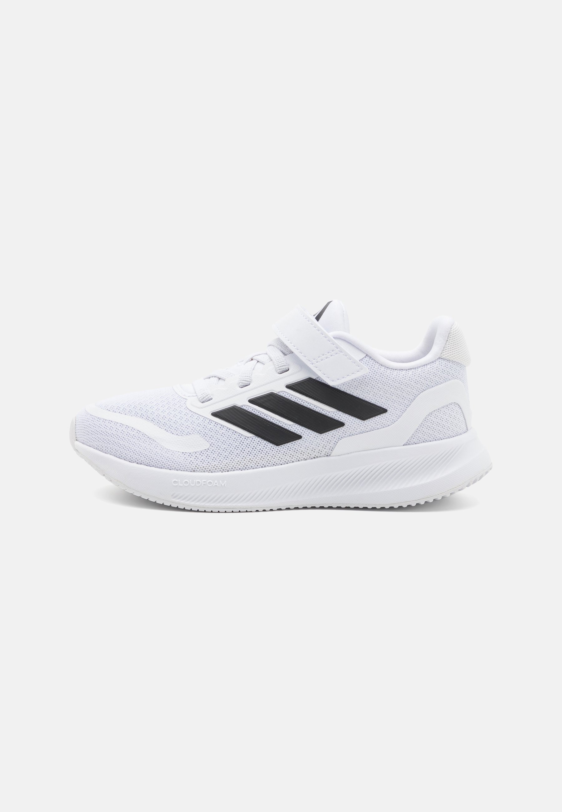 adidas Performance RUNFALCON 5 EL C - Hardloopschoenen voor op de weg - wit/zwart