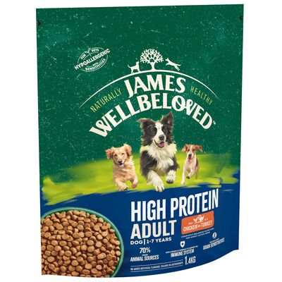 James Wellbeloved Adult High Protein – kurczak i indyk
