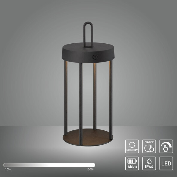 Lampă de masă Lovis LED cu baterii
