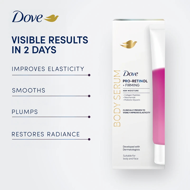 Dove Firming Pro-Retinol učvrstitveni serum za telo