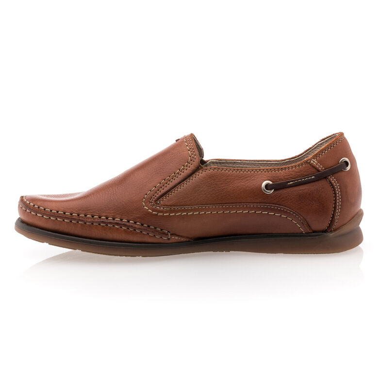 Brune loafers/båtsko til herre