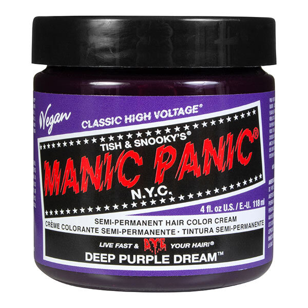 Tintura per capelli Manic Panic High Voltage Deep Purple Dream 118ml