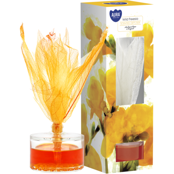 Dyfuzor Zapachowy Do 4 Tygodni Bispol Aura 50Ml Dzika Frezja