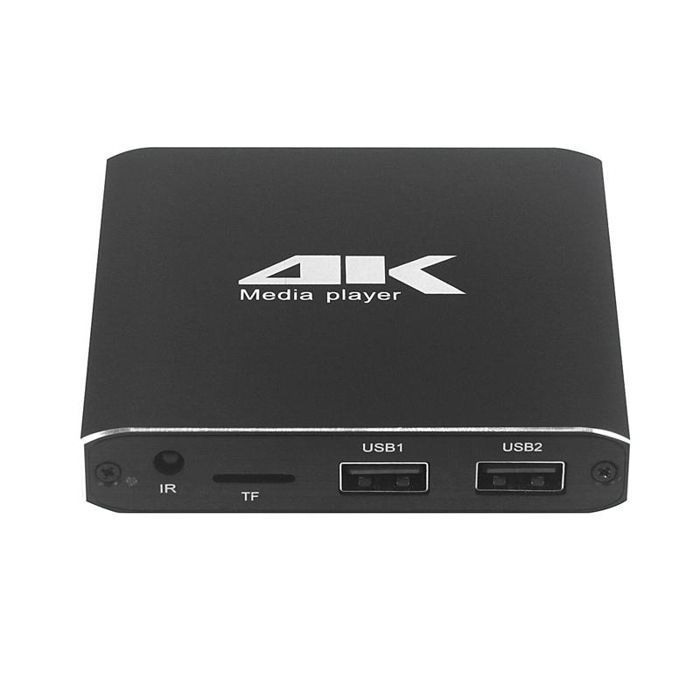 Gateway multimediale YONIS 4K con lettore HDMI automatico, supporto per Micro SD, USB e disco rigido da 4 GB ROM.