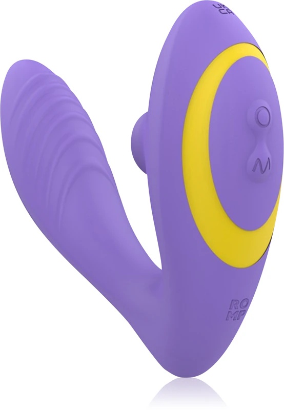 ROMP Reverb klitorālais un G-punkta vibrators ar klitora stimulatoru