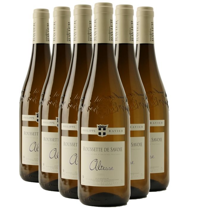 Philippe et Sylvain Ravier Roussette de Savoie Altesse 2024 - Vin Blanc de Savoie - Bugey (6x75cl)
