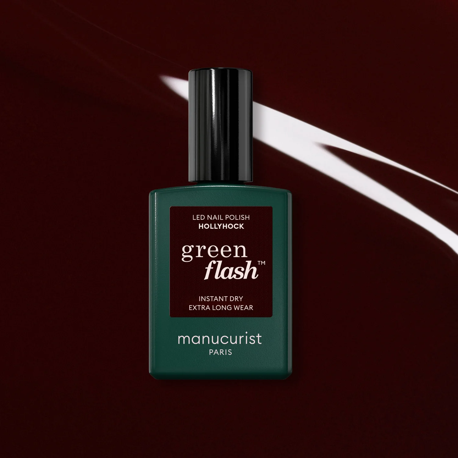 Semi-permanent LED Green Flash™ - 15 ml Hollyhock