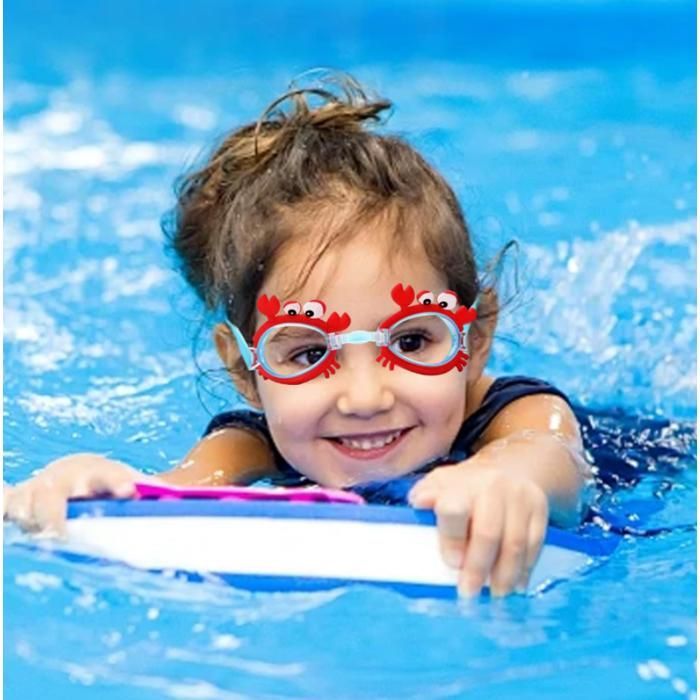 2-Piece Children's Swimming Goggles, Leak-Proof Children's Swimming Goggles, Anti-Fog Children's Swimming Goggles, Children's Swimming Goggles