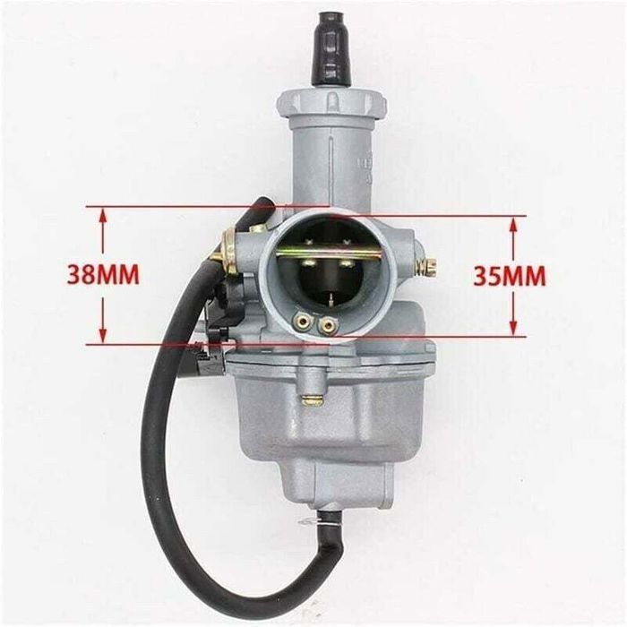PZ27 Motorfiets Carburateur Kit, 27mm Motorfiets Carburateur voor 125cc, 150cc, 200cc, 250cc en 300cc Motoren, voor ATV's, Quads en Go-Karts.