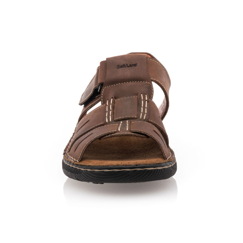  Brune sandaler / sko med åpen tå for menn
