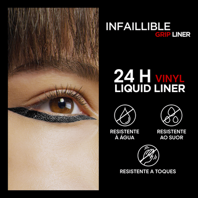 L'Oréal Paris Infallible Vinyl nestemäinen eyeliner 3 ml 3 ml