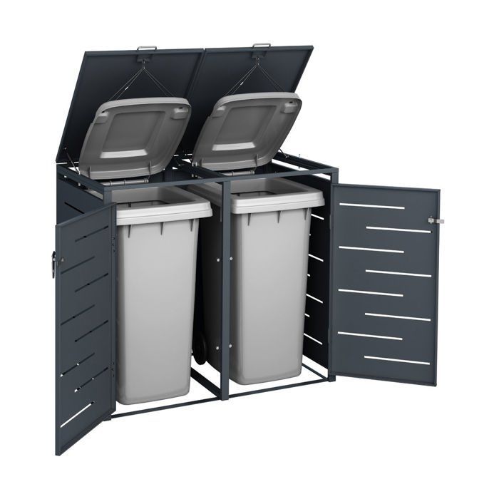 Double bin storage unit (2 x 240L)