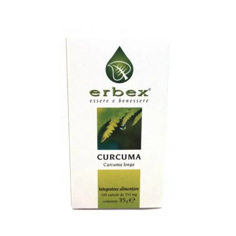 ERBEX Erbex Cúrcuma 350 mg 100 cápsulas