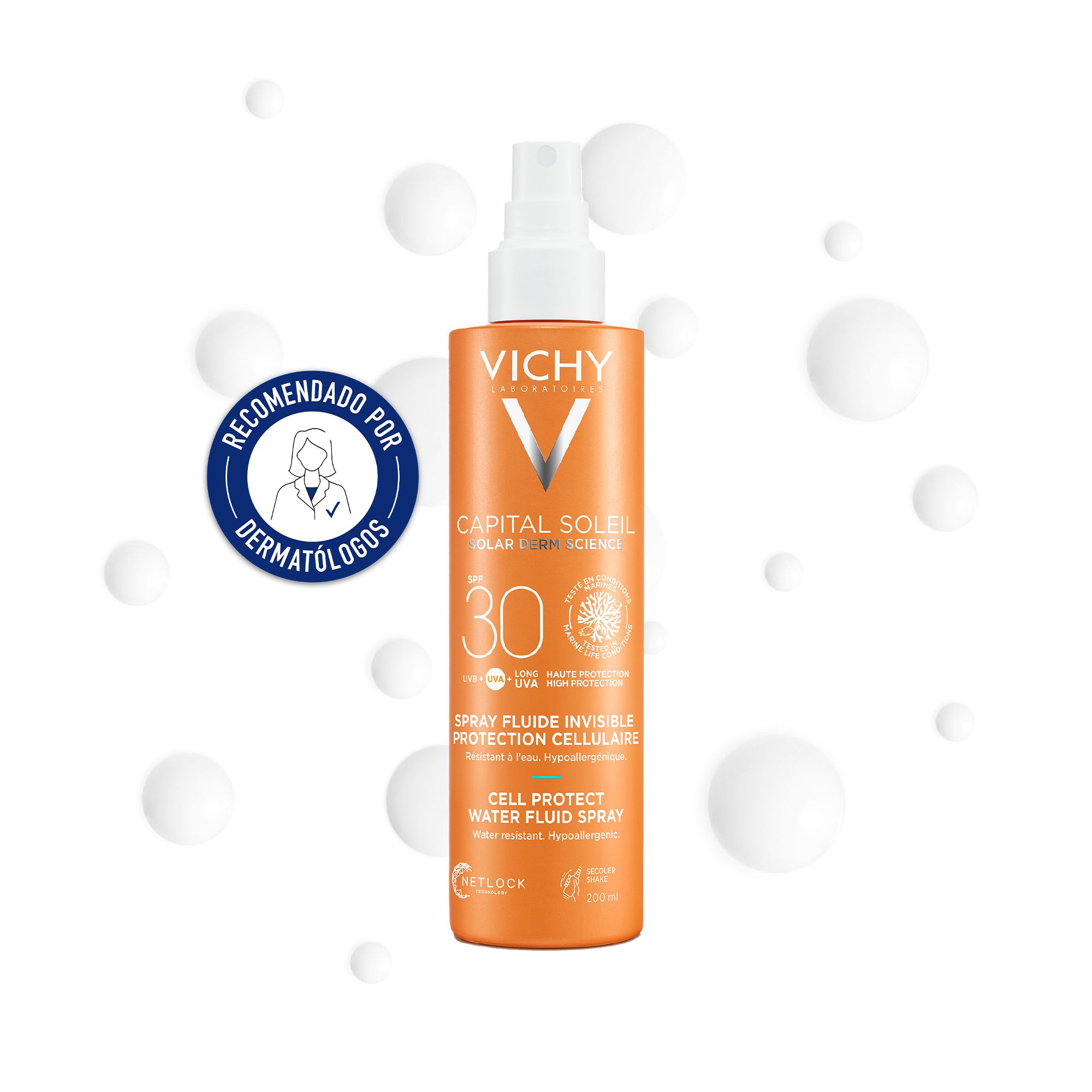 Capital Soleil Cell Protect невидљиви флуид у спреју SPF50 Апотека за заштиту од сунца
