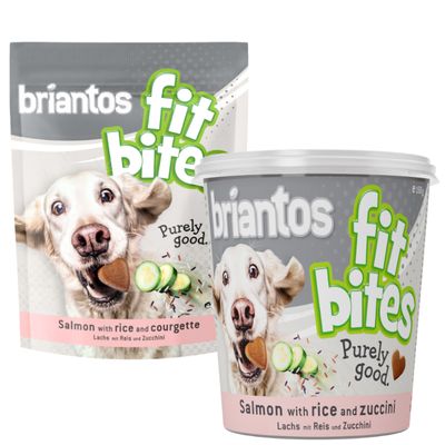 Briantos FitBites - Saumon avec riz et courgettes