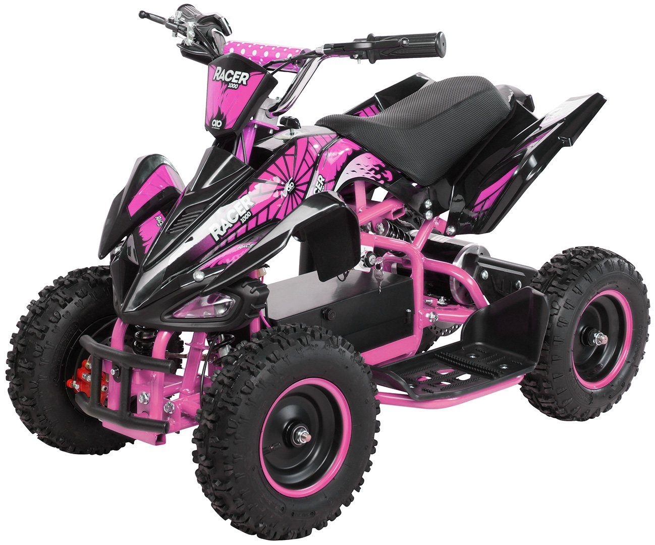 Ηλεκτρικό παιδικό quad mini Actionbikes Motors Ηλεκτρικό παιδικό quad racer 1000 W 36 V, ικανότητα φορτίου 50 kg, (1 τεμάχιο), έως 50 kg - δισκόφρενα - Ποδοδιακόπτης Safety Touch System