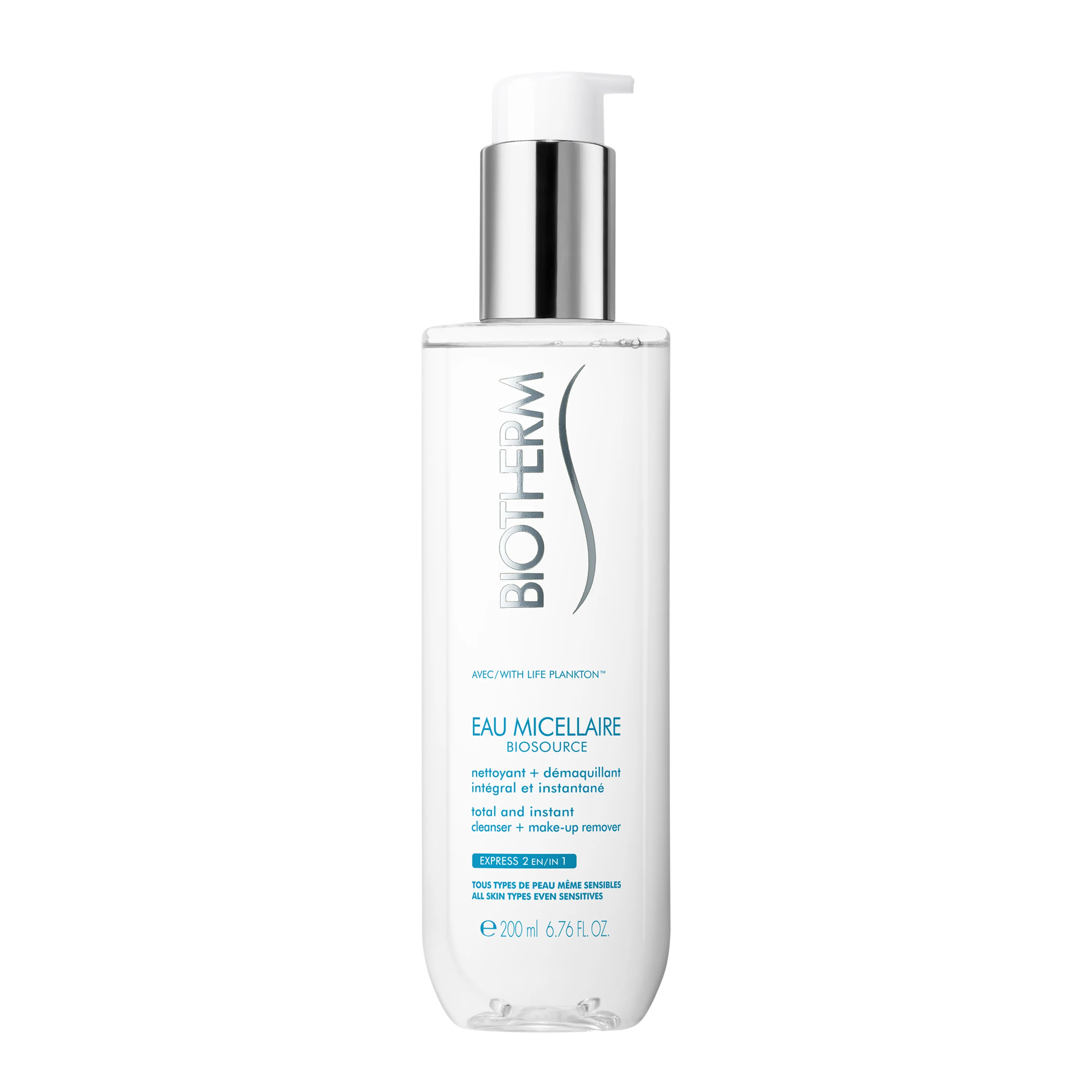 Detergenti Biosource Eau Micellaire Démaquillante - Acqua detergente viso