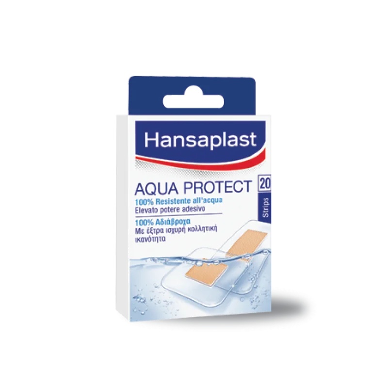 HANSAPLAST Hansaplast Aqua Prot pleisters 20 stuks