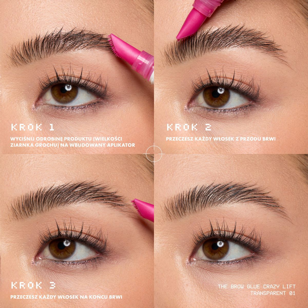NYX Professional Makeup The Brow Glue Crazy Lift