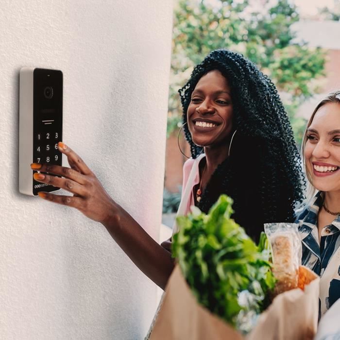 Interphone vidéo connecté avec clavier à code - SCS SENTINEL - CodeVisio Wi-Fi - 6 mélodies