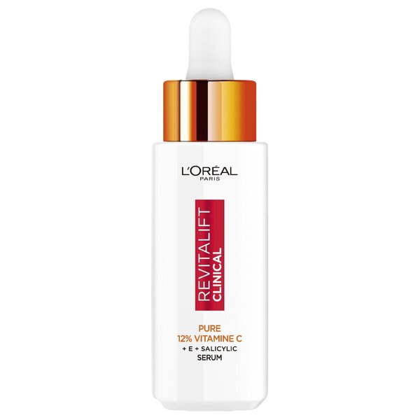 Siero L'Oréal Paris Revitalift Clinical alla vitamina C pura al 12%<br>30ml - Per tutti i tipi di pelle