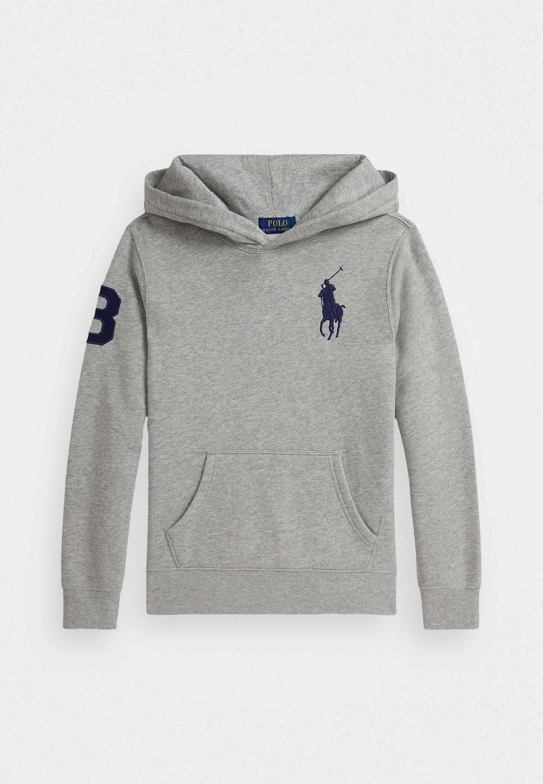Polo Ralph Lauren BIG PONY FLEECE HOODIE UNISEX - Hoodie - andover heather