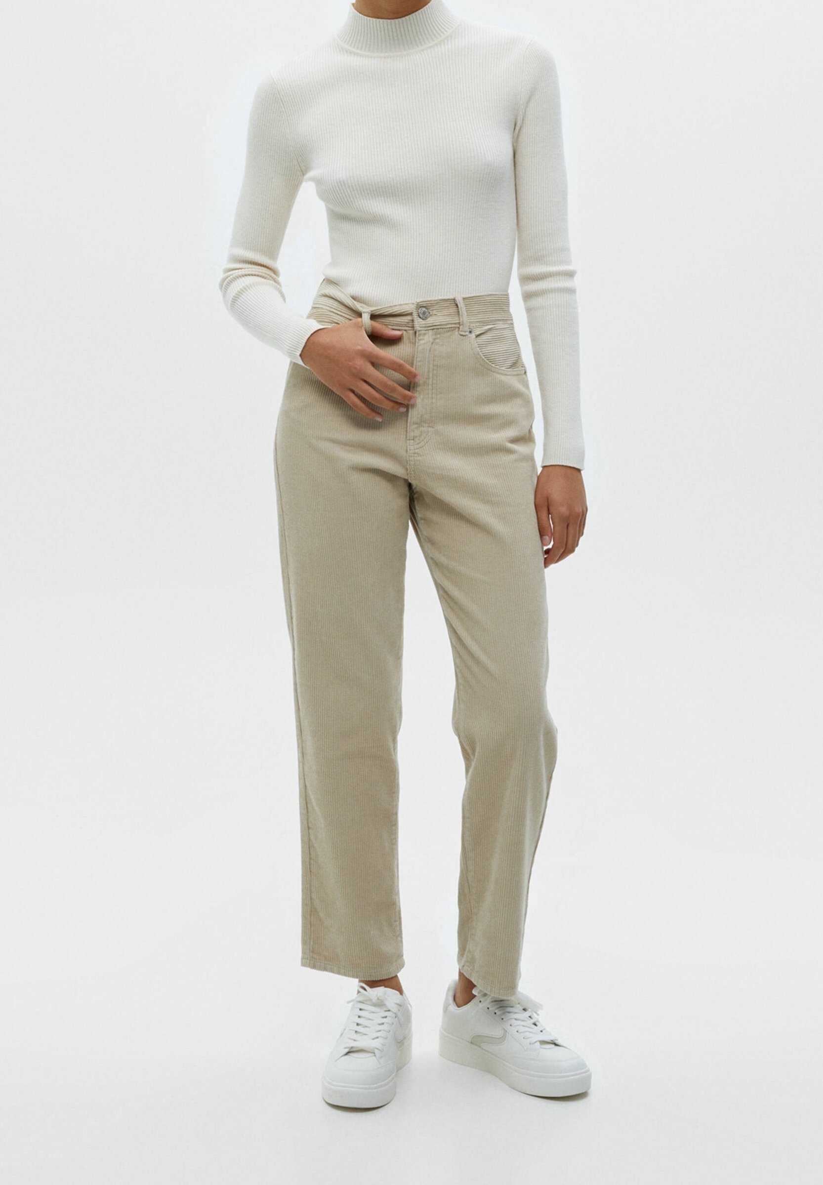 PULL&BEAR Broek - beige