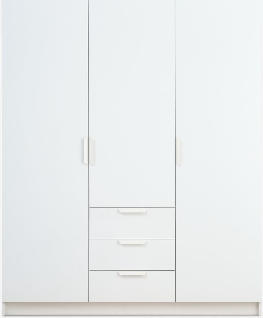 JENSLEV JENSLEV omarica 144x176 3 vrata 3 predali bela