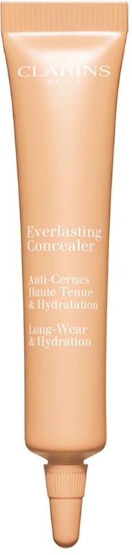 „Clarins Everlasting Concealer Long-Wear & Hydration“ drėkinamasis maskuoklis nuo tamsių ratilų po akimis.