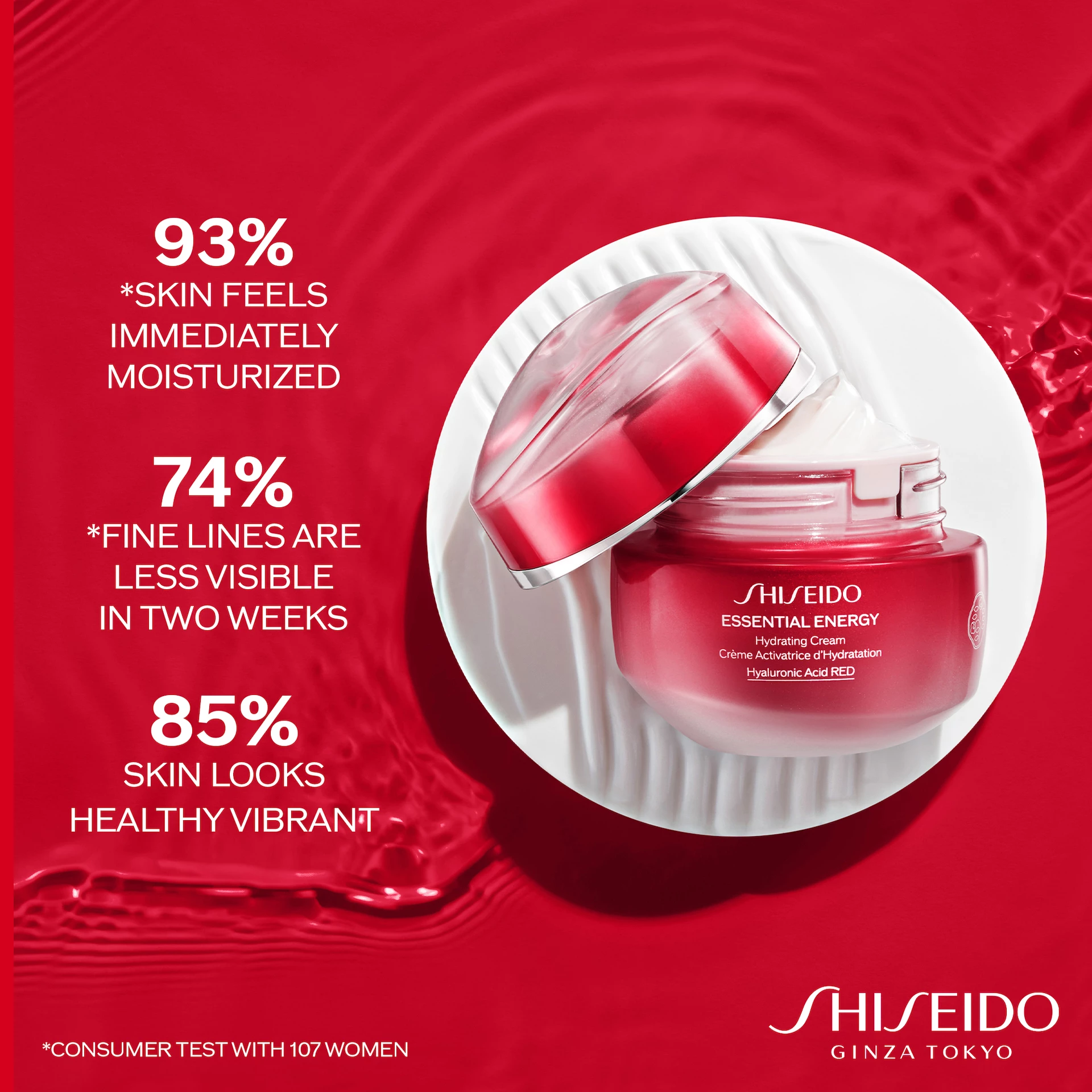 Cremă de zi hidratantă Essential Energy SPF20 50 ml - Shiseido