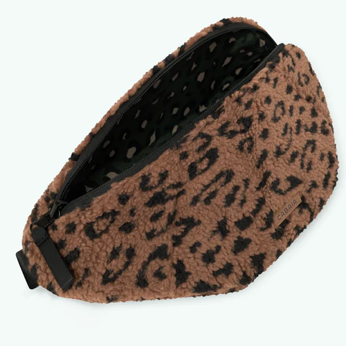 Cabaia Große braune Gaya-Bauchtasche