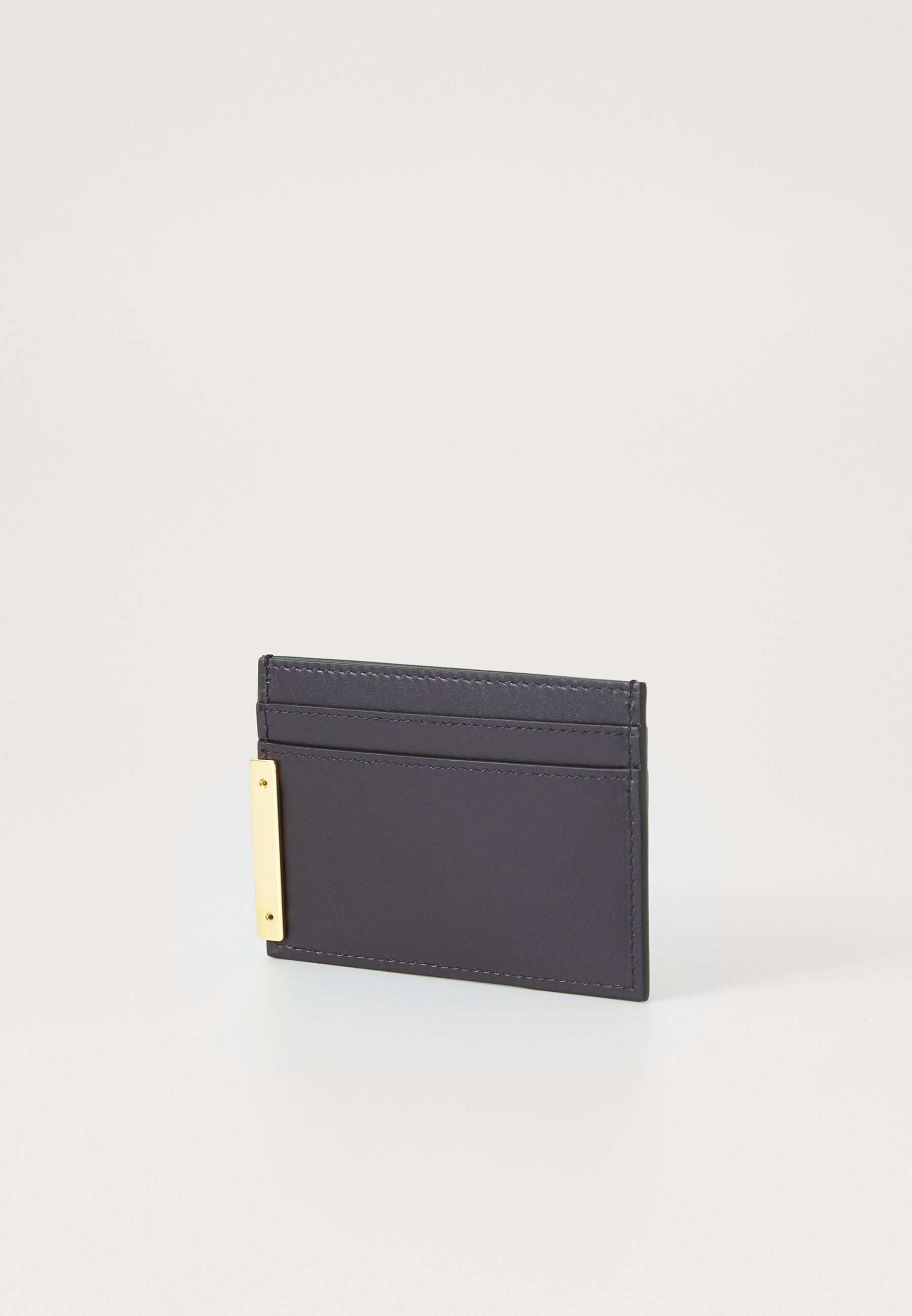 MOSCHINO PLAQUE UNISEX - Portemonnee - nero