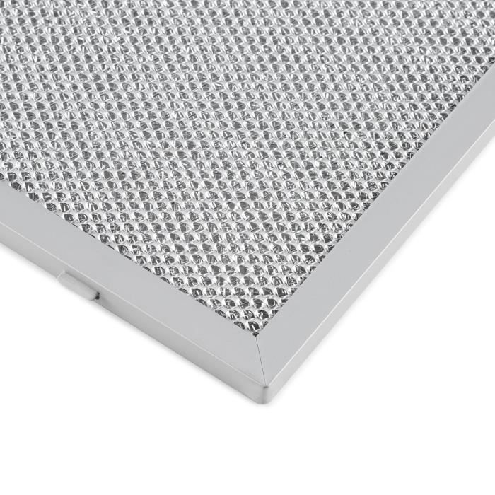 Klarstein Set of 2 Replacement Grease Filters for Aurea Kitchen Hood - 23 x 26 cm - Machine Washable - Aluminum