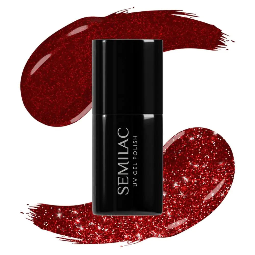 Semilac UV Hybrid Lakier hybrydowy, 396 Flash And Blush