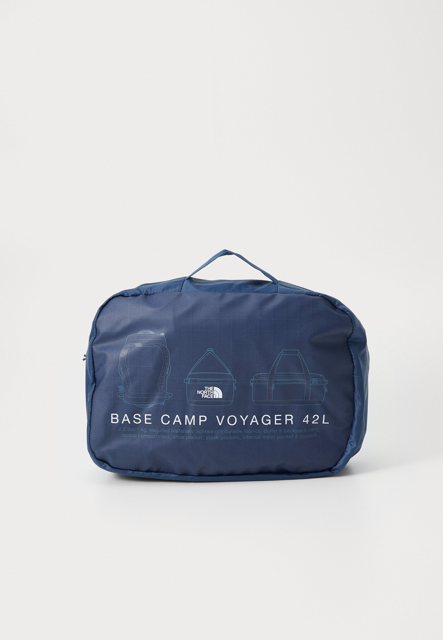 Bolsa de viagem The North Face BASE CAMP VOYAGER 42L UNISSEX - Azul escuro/Azul marinho