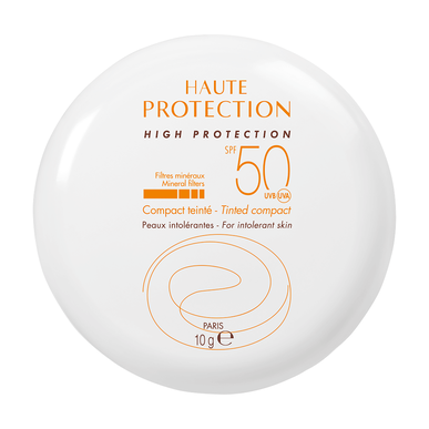 Avène Sun Care Tinted Compact Honey SPF50 Mineral Compact solkrem, honningfarge, 10 g