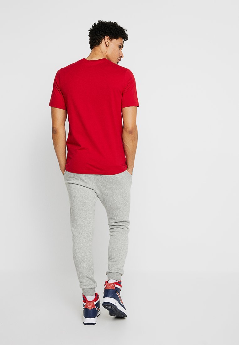 Jordan JUMPMAN CREW - T-shirt met print - gym rood/zwart