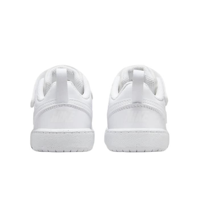 Scarpe Nike Court Borough Low Recraft per neonati e bambini piccoli, bianche DV5458-106