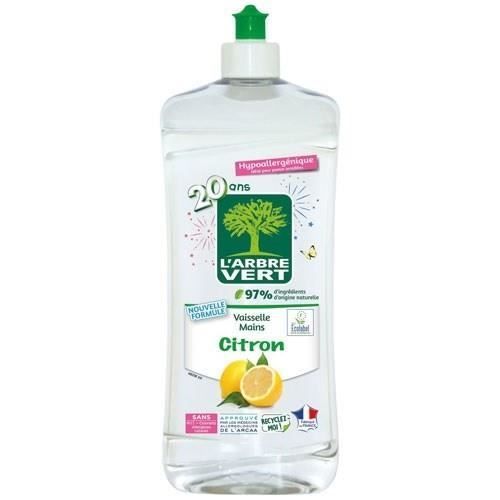 Liquide vaisselle - L'ARBRE VERT - Mains - Citron - 750ml