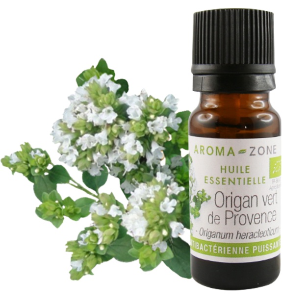 Esenciální olej z organického zeleného oregana z Provence 10 ml