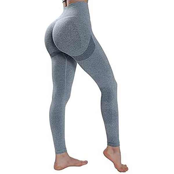 Leggings push-up fessier sans coutures taille haute pour femme, legging de sport gainant ventre plat et contour du sourire, pantalon de yoga : Sports et loisirs de plein air