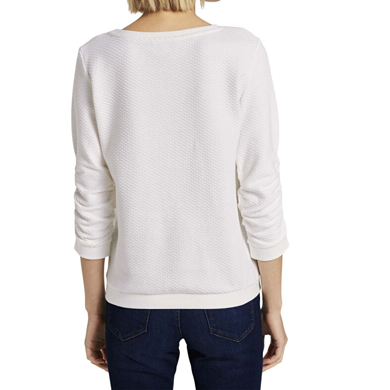  Sweat Femme Ecru